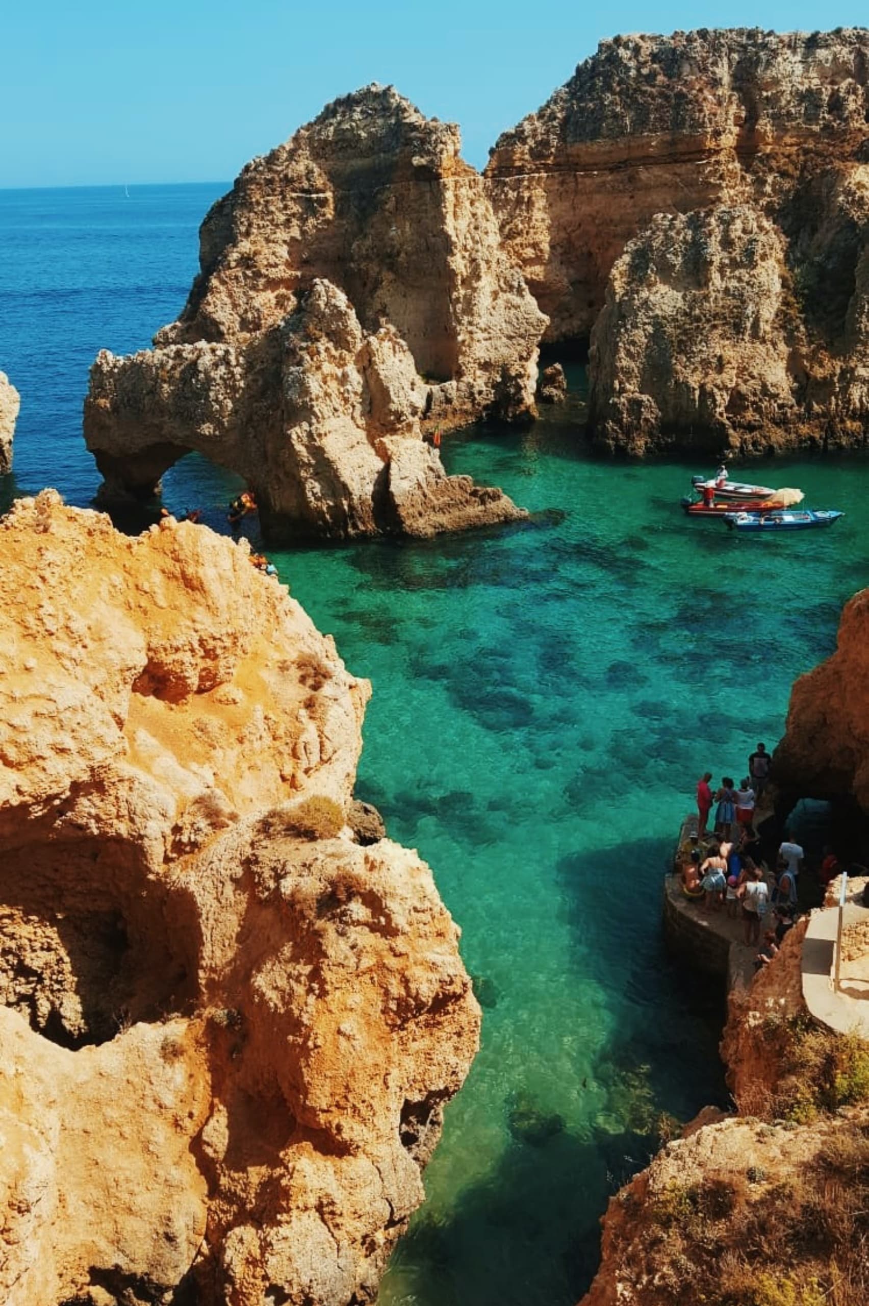 Private Trip along the coast to see the Caves of Ponta da Piedade
