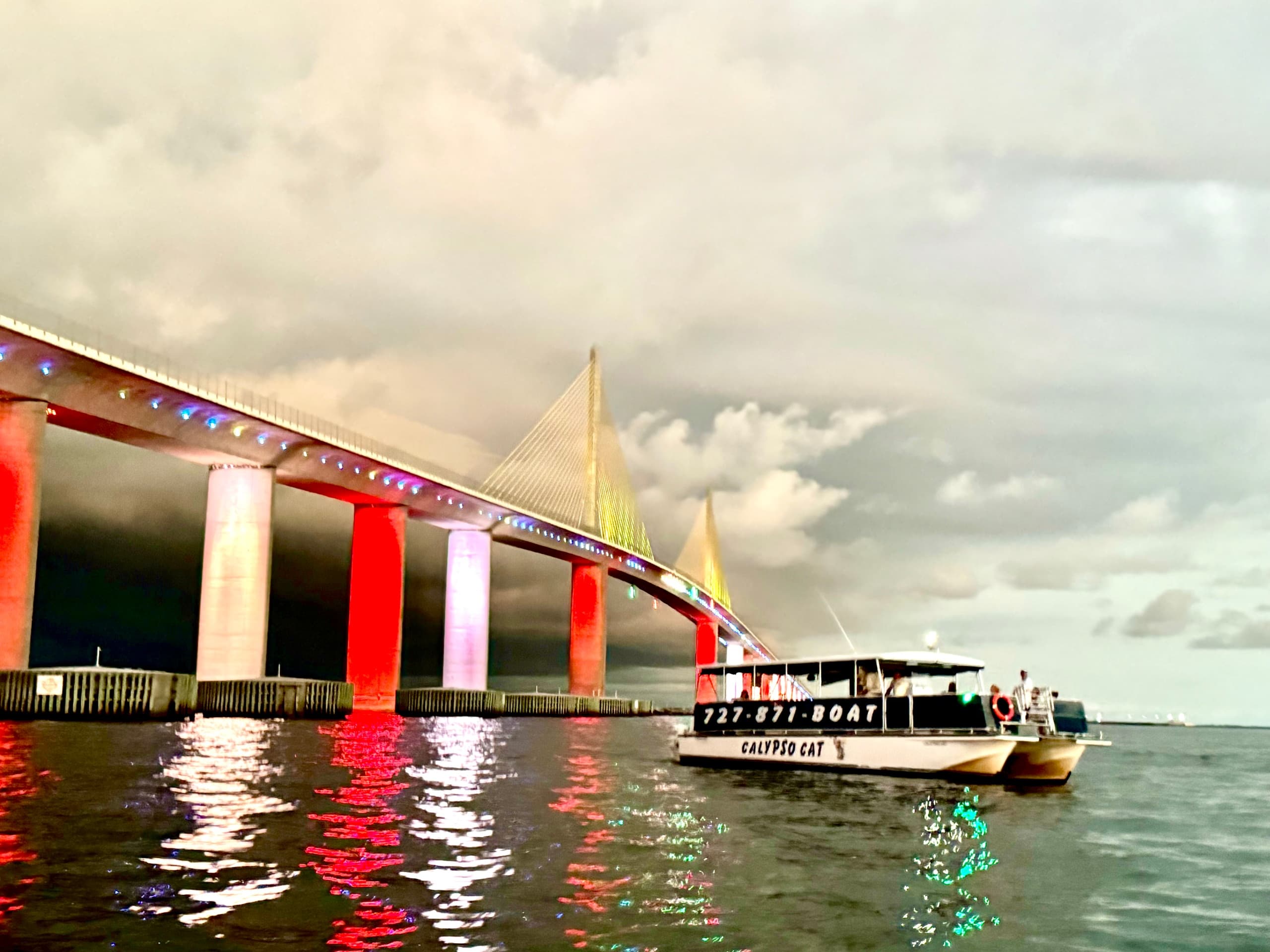 Sunset Cruise & Skyway Lights