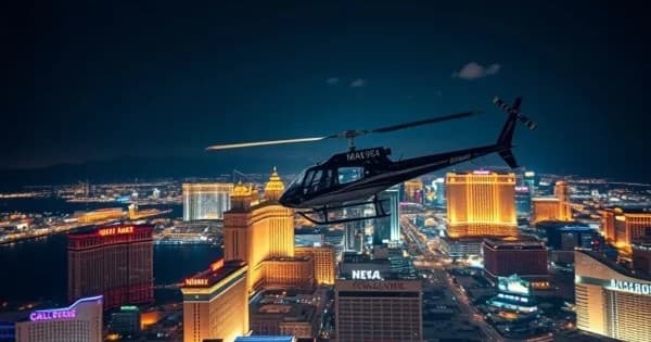 Las Vegas Night Flight