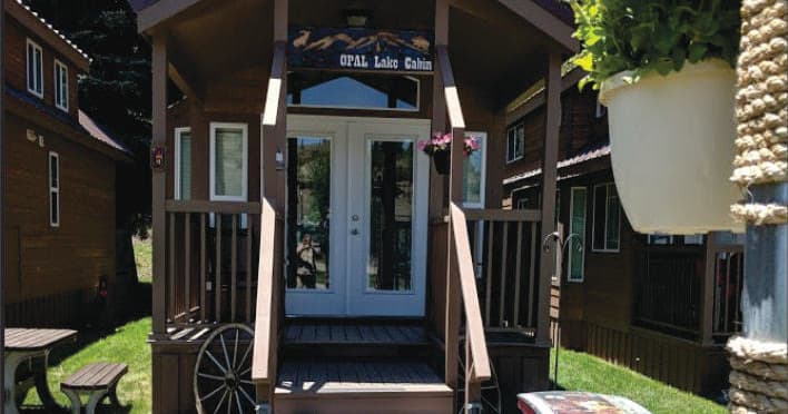 Deluxe Cabin 6 Rental (Opal Lake Cabin)