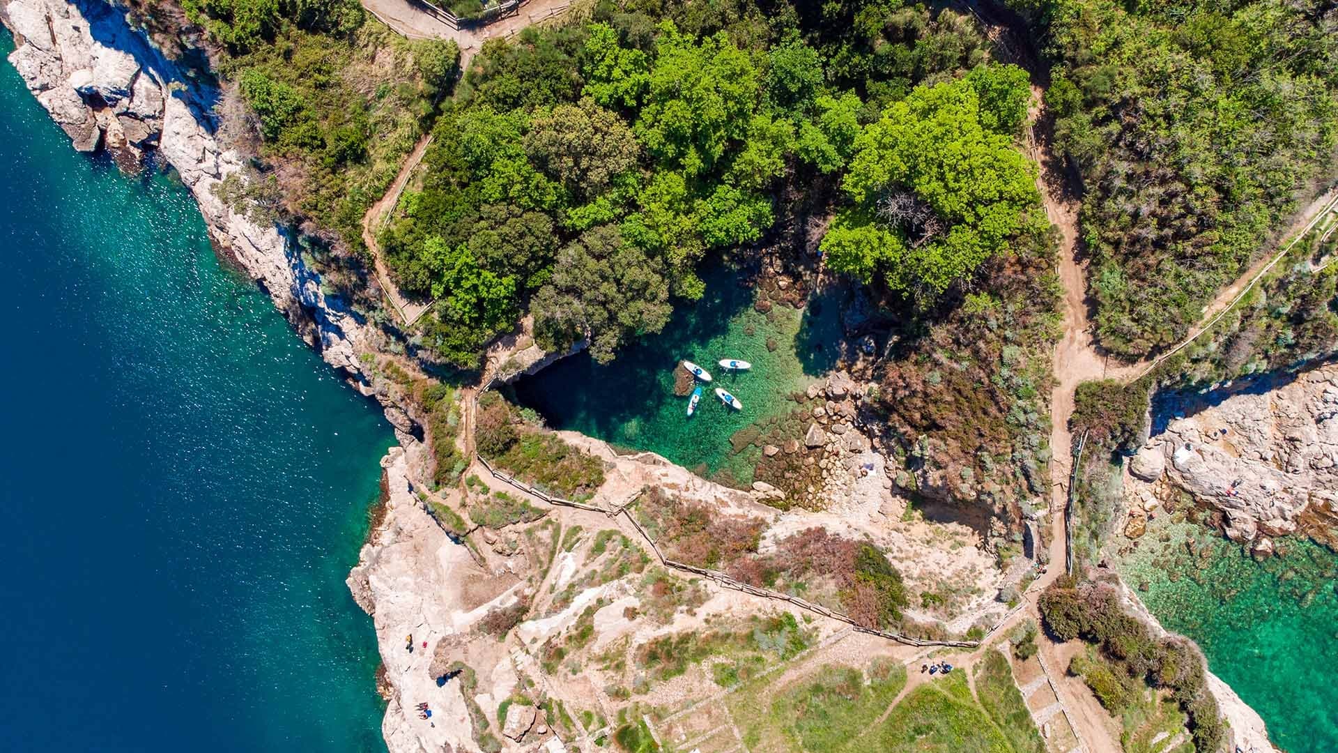 Escursione in SUP ai Bagni della Regina Giovanna🏄‍♂️