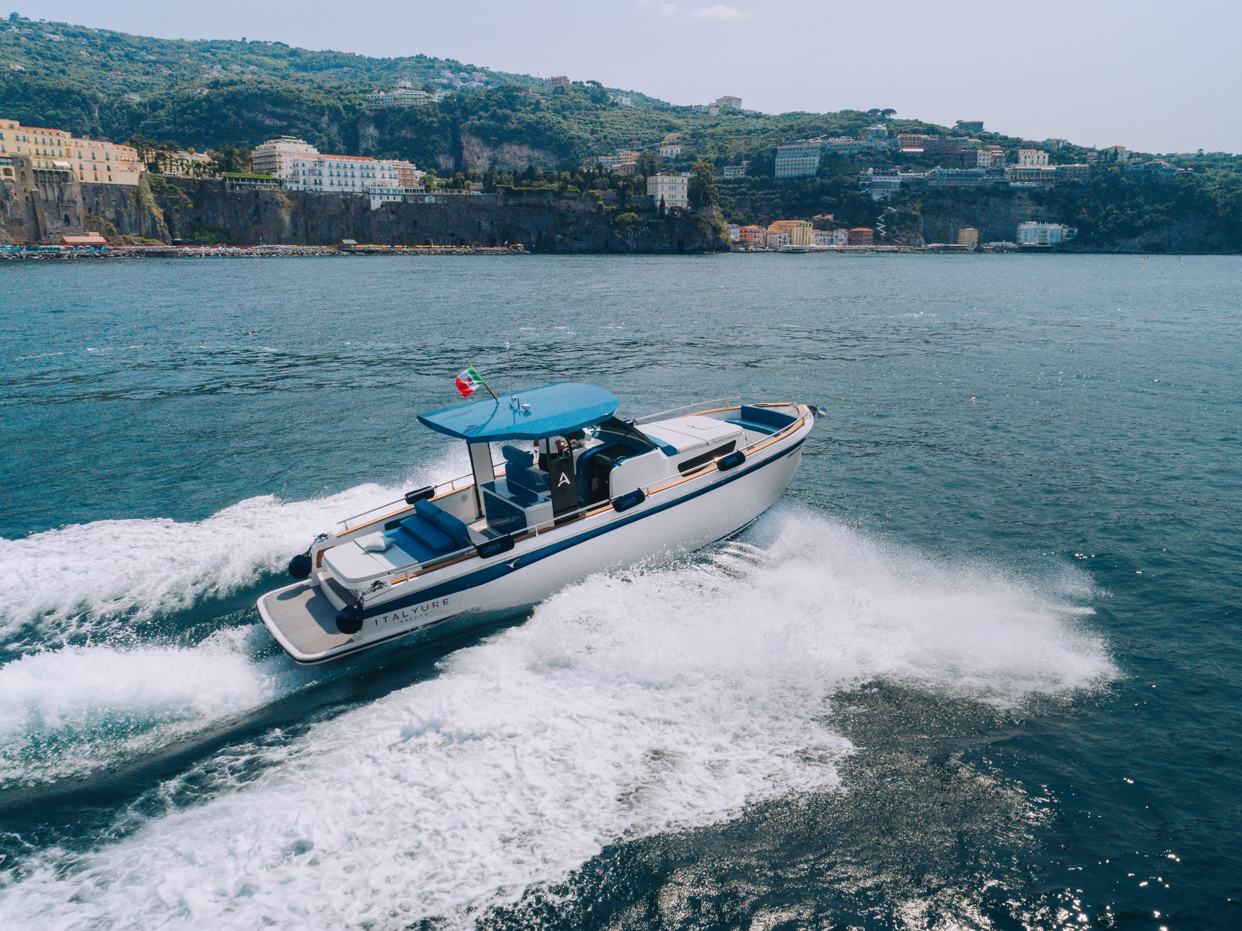 Allure 35 - Departure from Amalfi