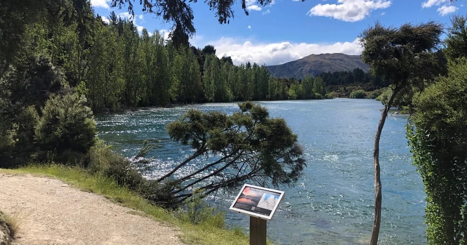 Ebike Tour Lake Hawea River Track To Wanaka