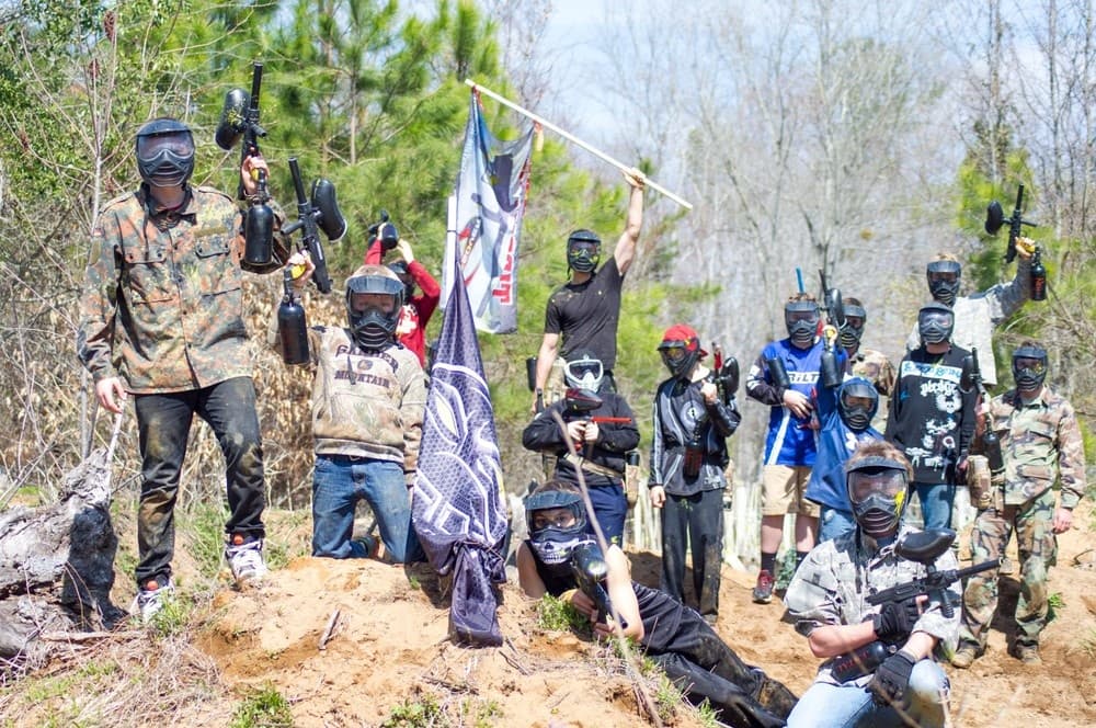Paintball Party Experience Fayetteville Park