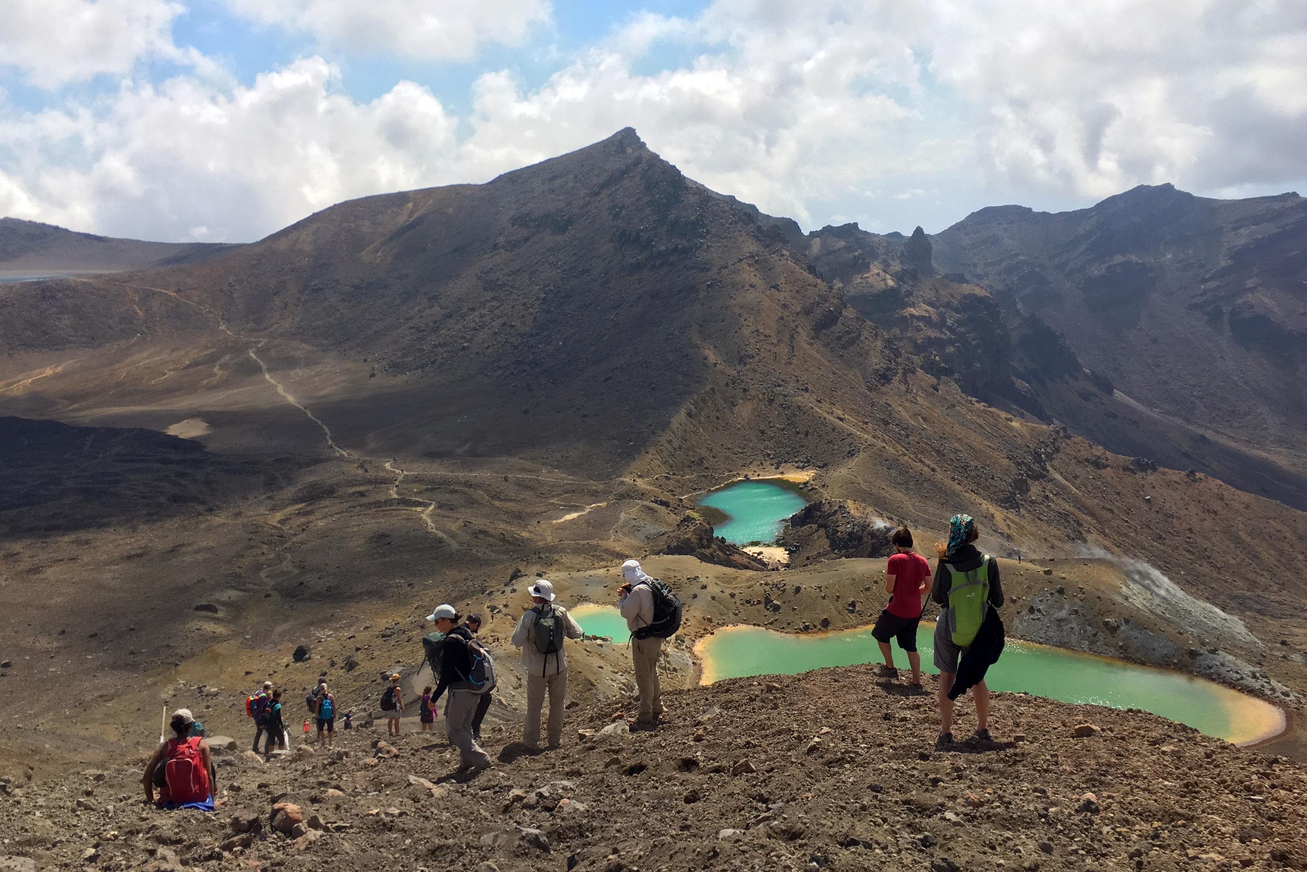 Hiking the Tongariro Alpine Crossing - Ohakune/Raetihi RETURN