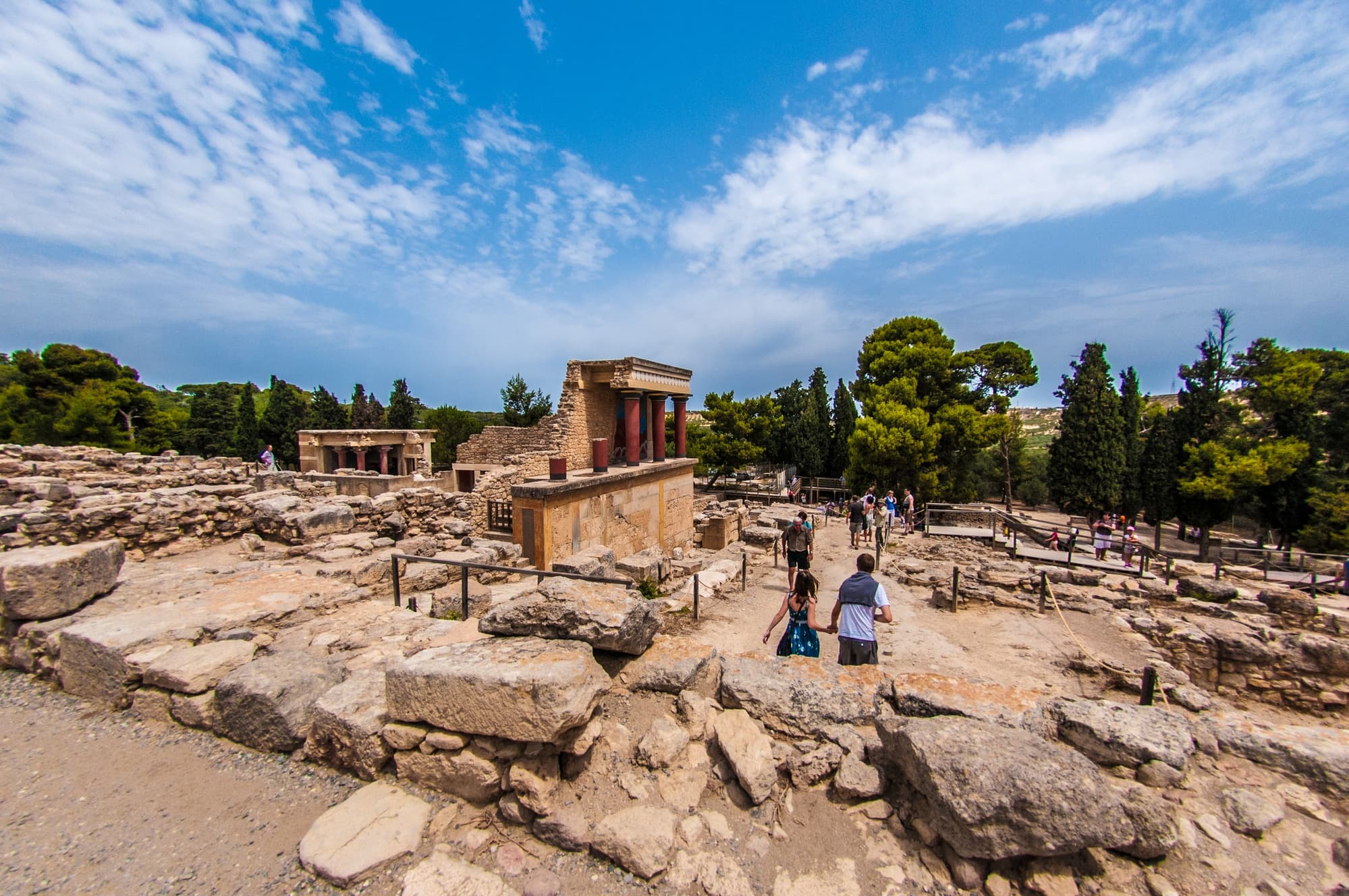 PRIVATE: Skip-the-Line Palace of Knossos with Wine Tasting & Lunch