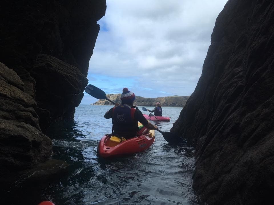 Kayaking - Blue Lagoon Abereiddy