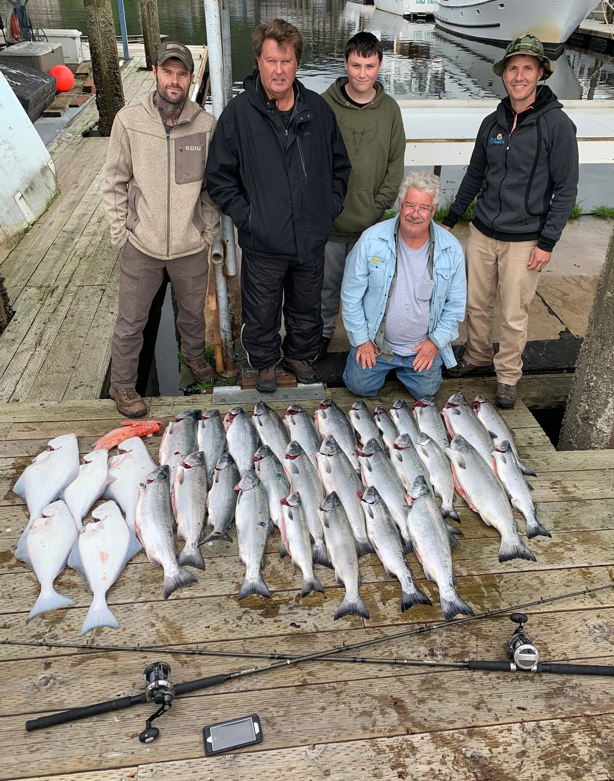 6 hour Halibut / Salmon Fishing Combo - Starting times can be adjusted to meet your needs!