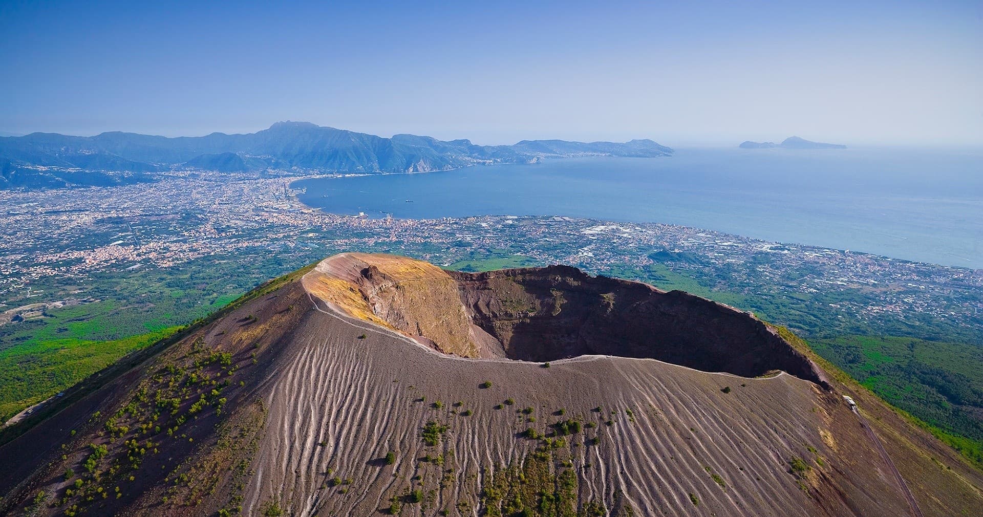 Vesuvius and Naples City