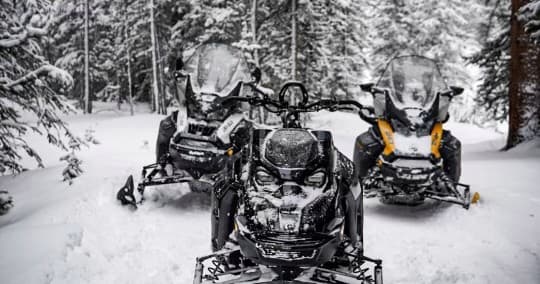 Snowmobile Rentals – Half Day