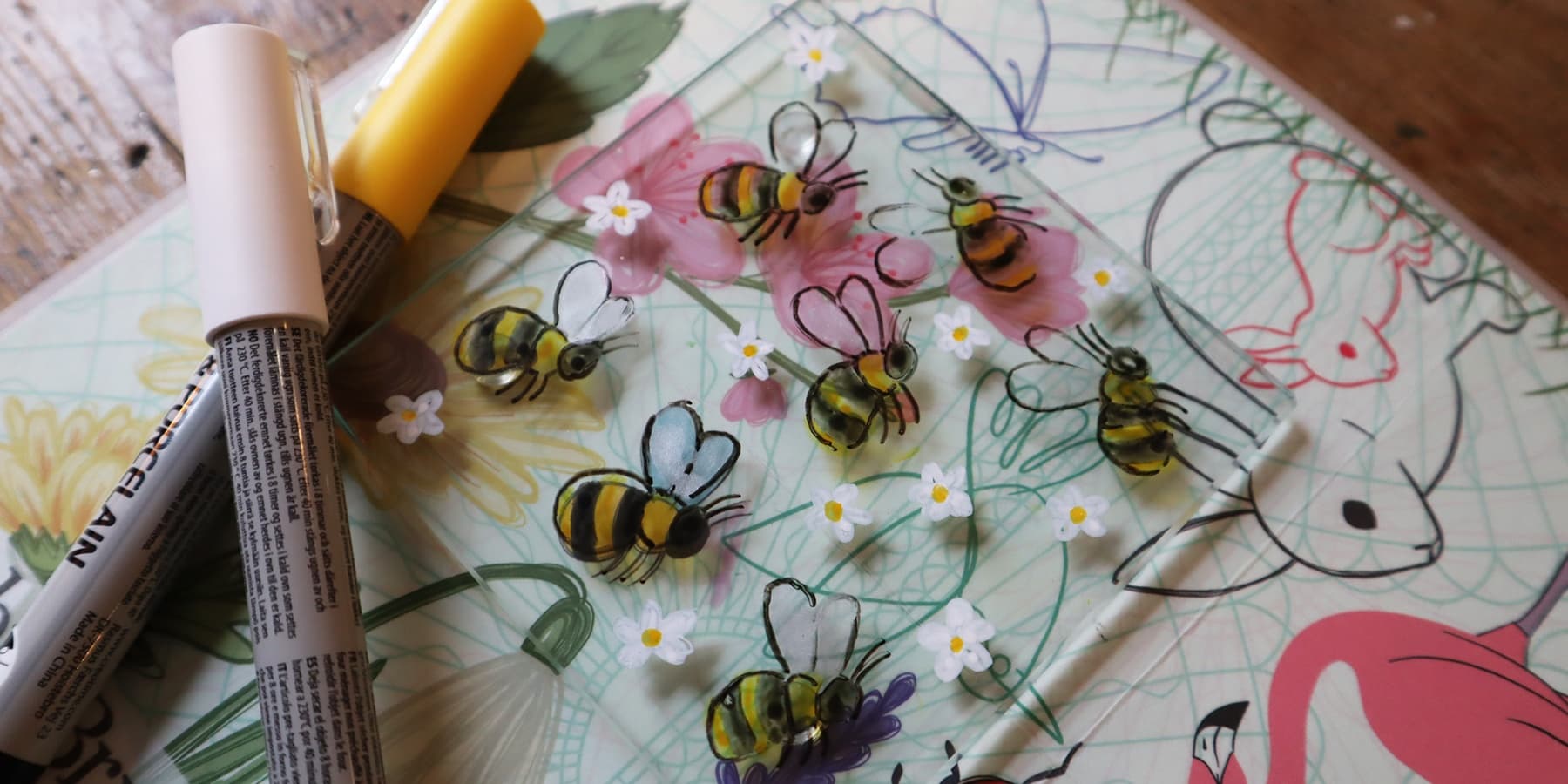 Children's Glass Illustration Crafternoon @ Nottingham City Centre