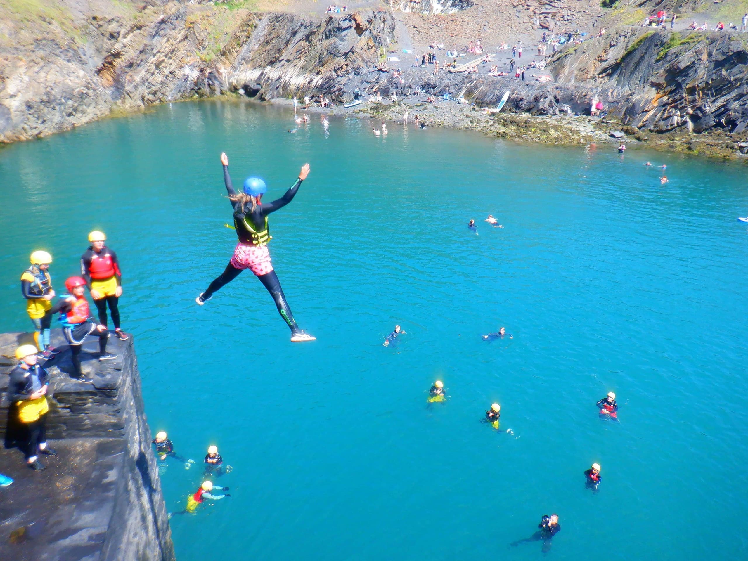 Coasteering - Blue Lagoon Abereiddy