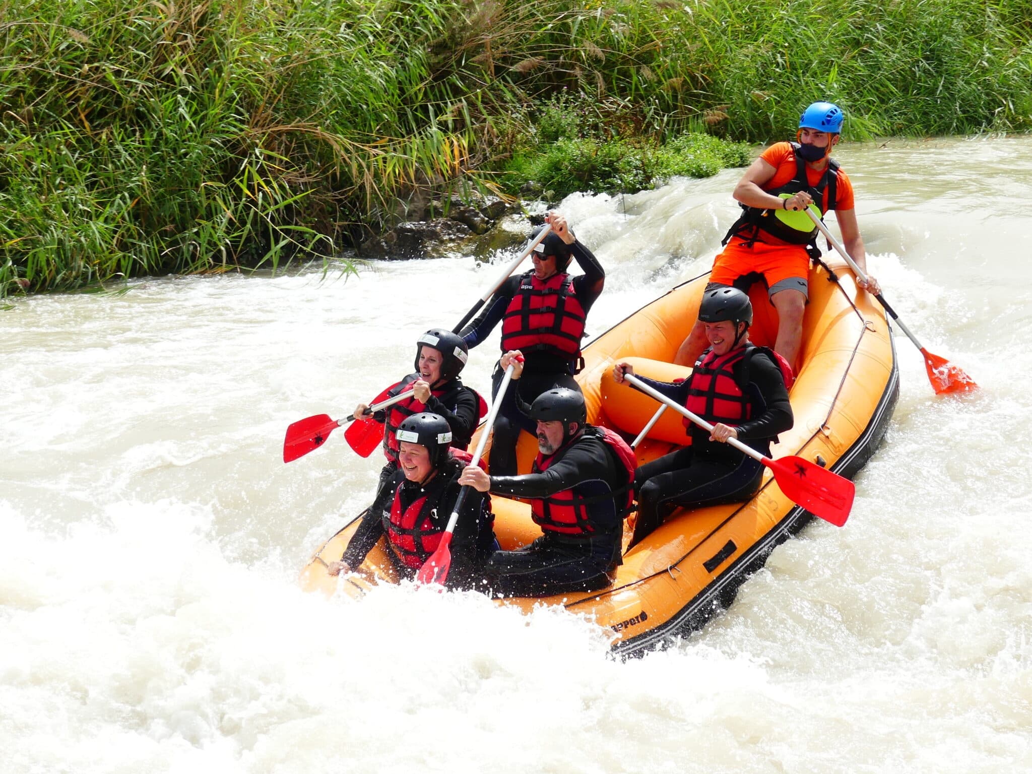 Rafting en el río Genil Córdoba - tramo Integral