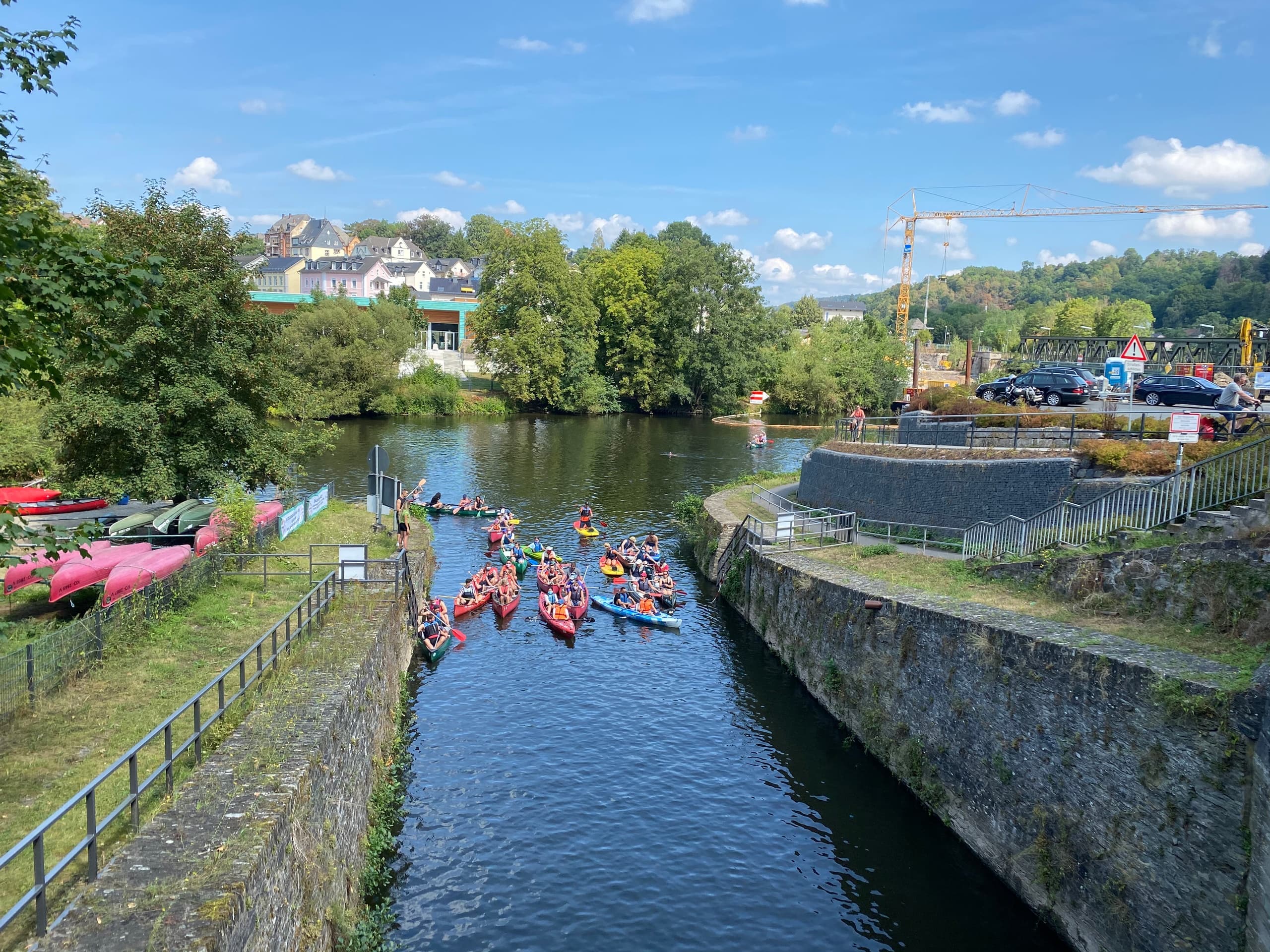 1-Tages-Kanutour: ab Weilburg