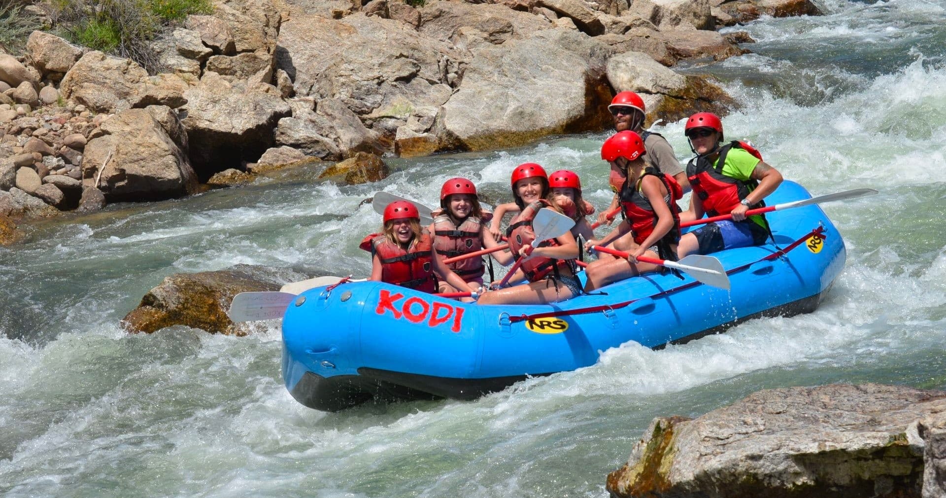 Browns Canyon National Monument Half Day Raft Trip