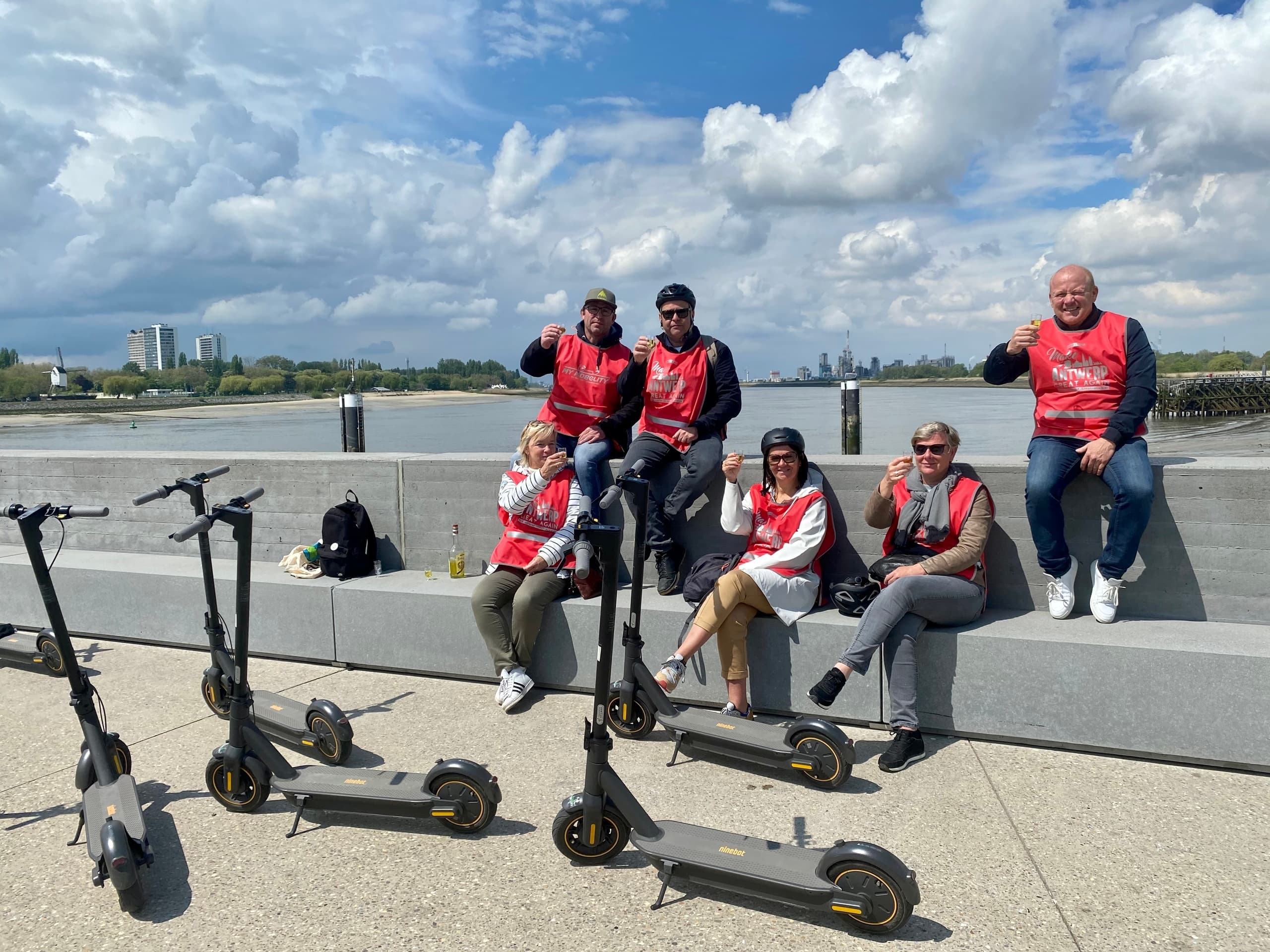 E-steptour The big five of Antwerp