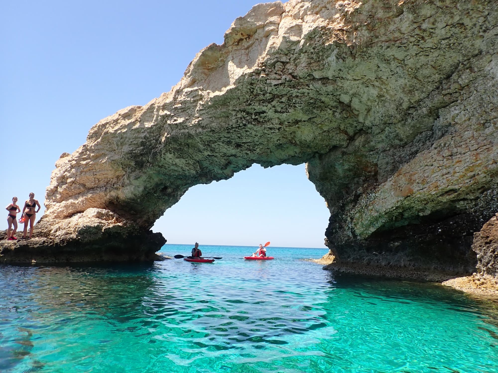 Sea Kayaking around Agia Napa Sea Caves (3-hour trip) - from Nicosia