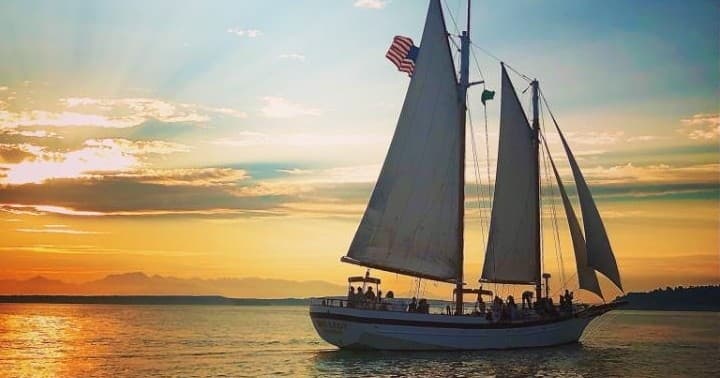 Evening Colors Sunset Sail