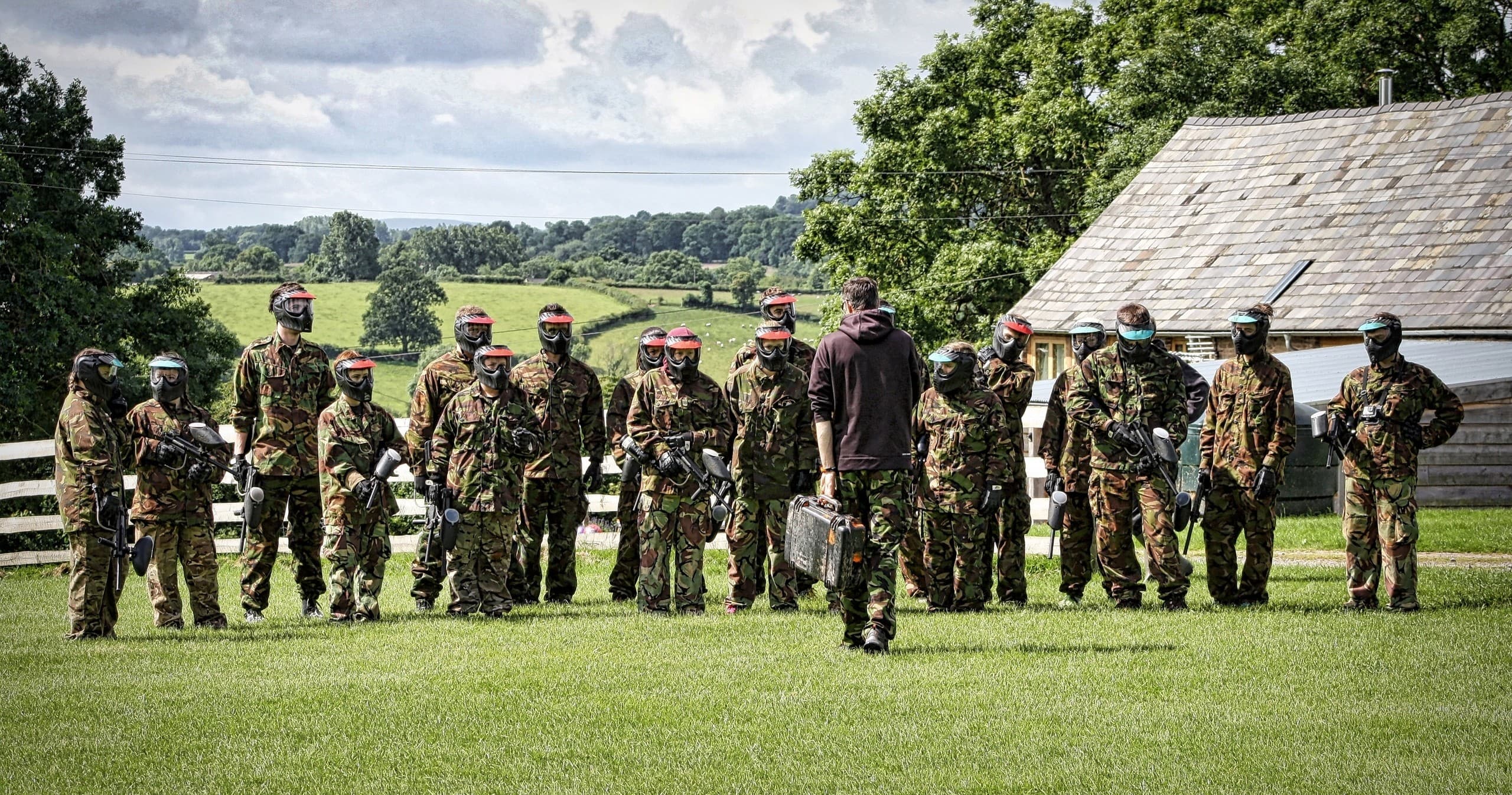 Adult Paintballing