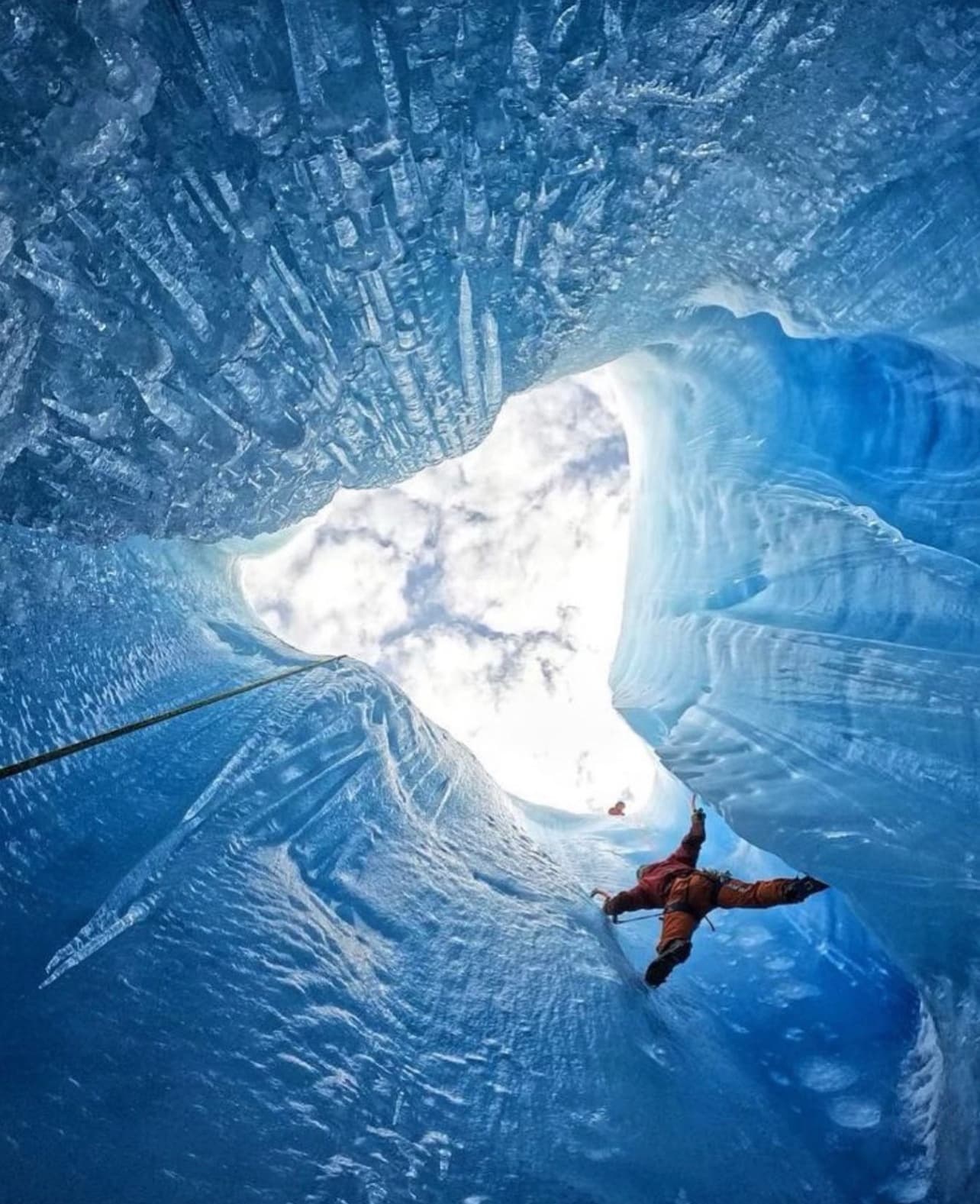 Summer Glacier Ice Climbing
