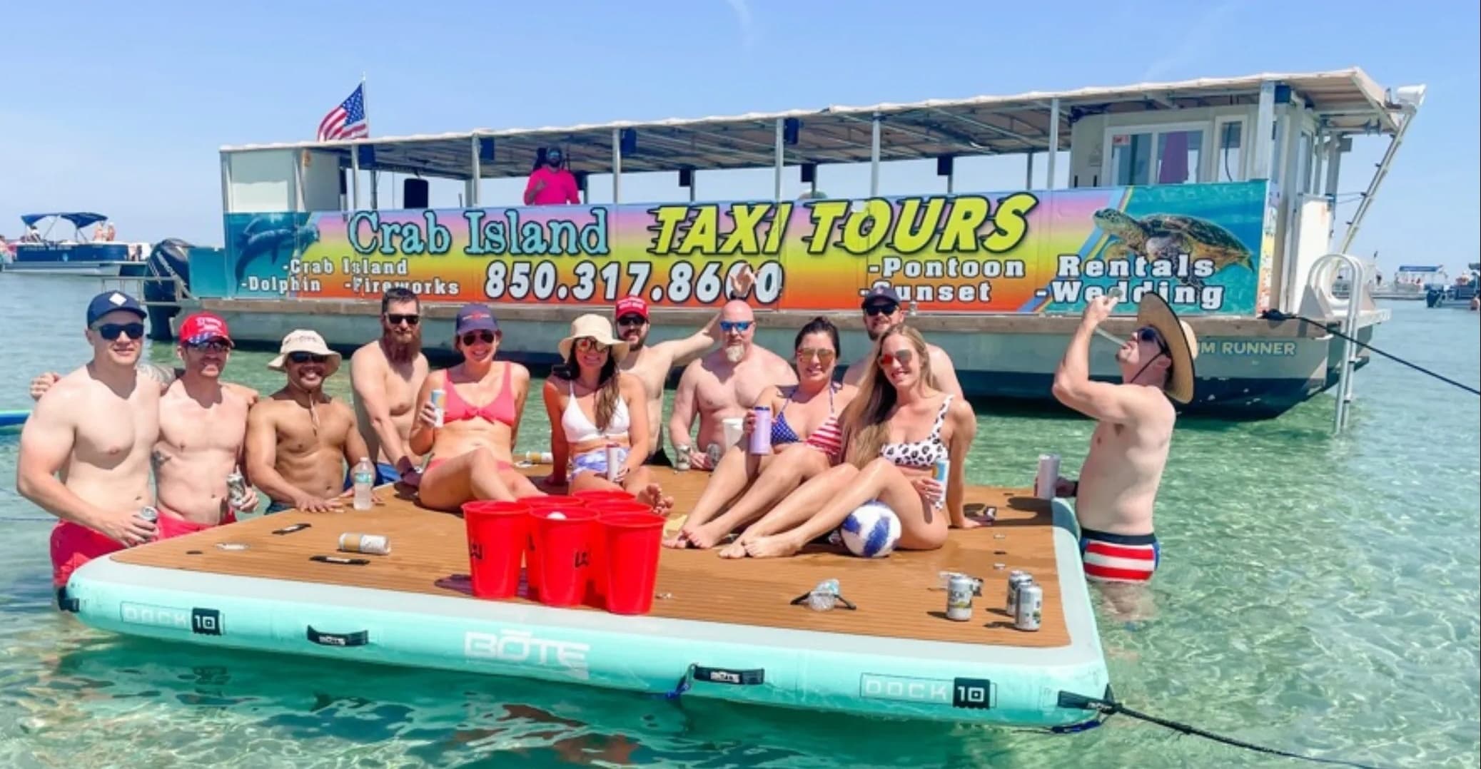 4 Hour Crab Island Excursion
