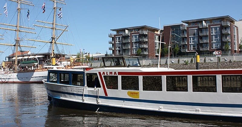Einzelfahrt: Vegesack → Nordenham, Unionpier
