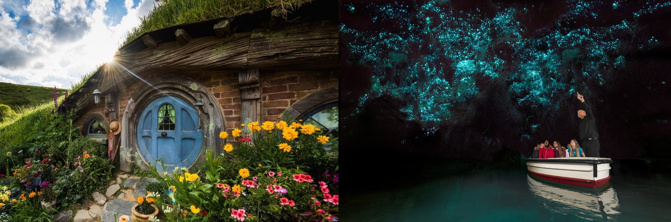 Hobbiton Movie Set & Waitomo