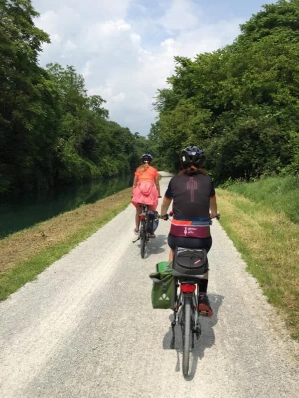 Leonardo Greenway Adda in bici