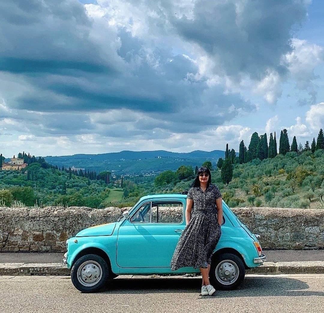 Vintage FIAT 500 Chianti Classico Wine Tour with driver (3 hours)