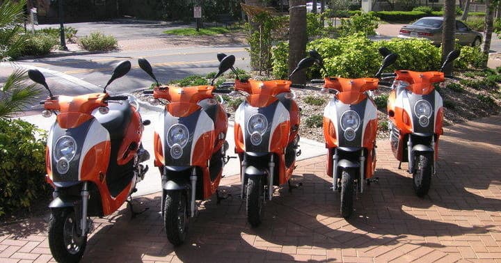 Street Legal 50cc Scooter Rental