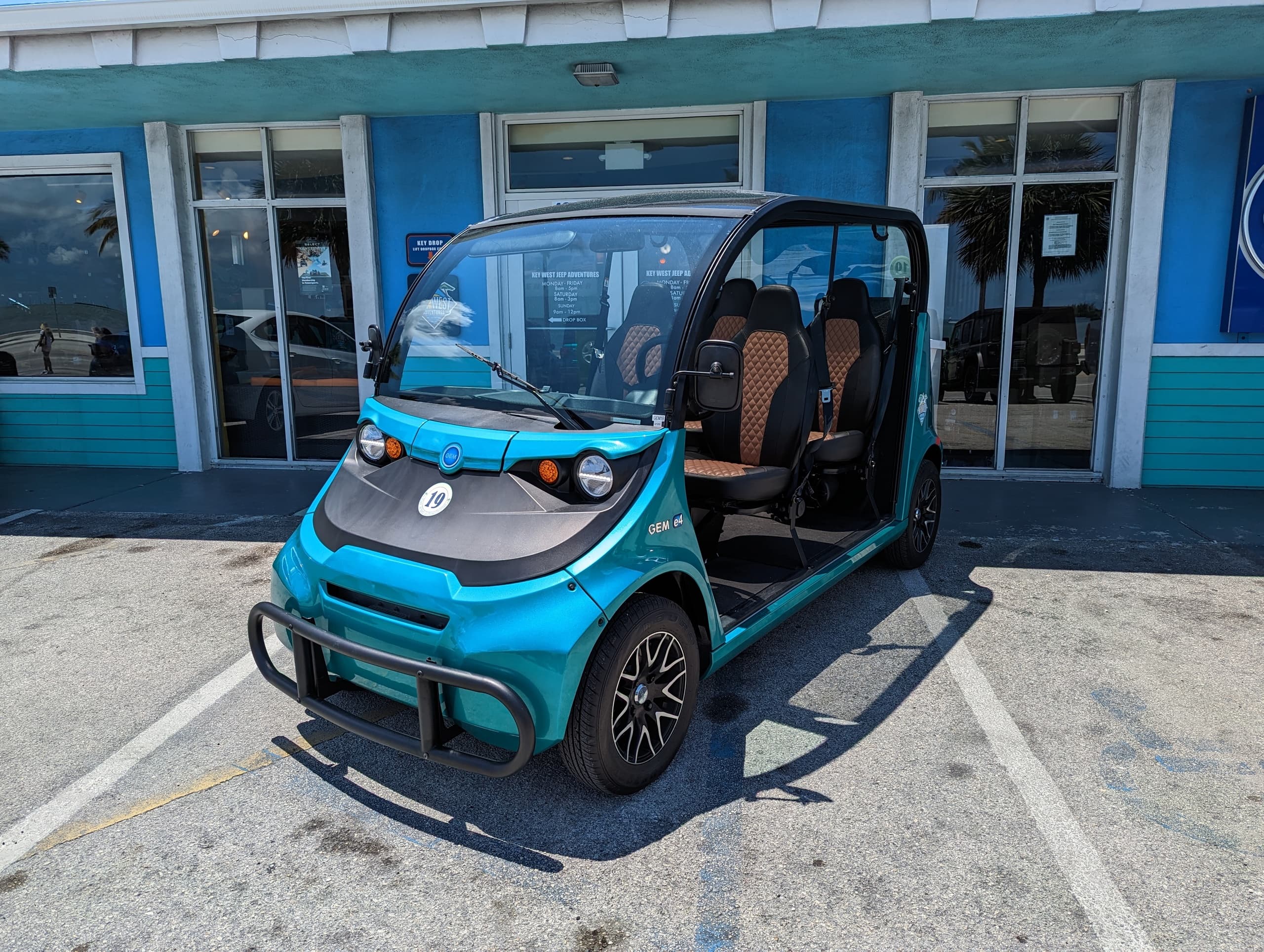 GEM 4 Seater Rental - Key West