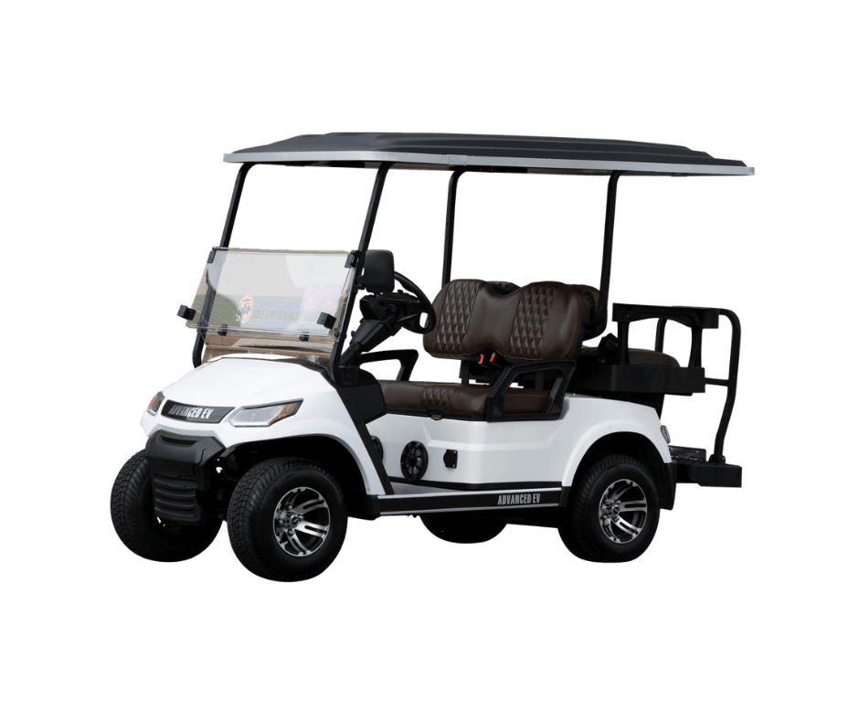 Four Passenger Electric Golf Carts