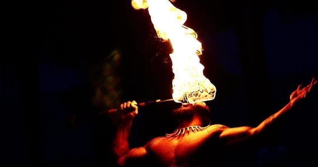 Fire Luau at St Johns Inn in Myrtle Beach, SC