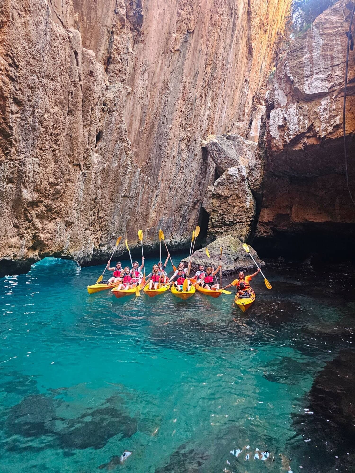 Kayak de Moraira a Benitachell