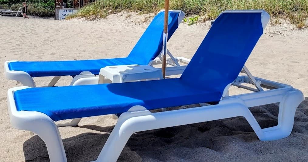 Two Beach Chairs & Umbrella Rental