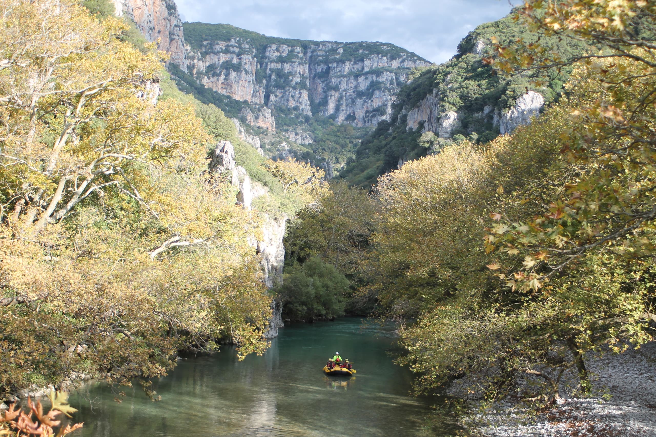 Rafting In Voidomatis River