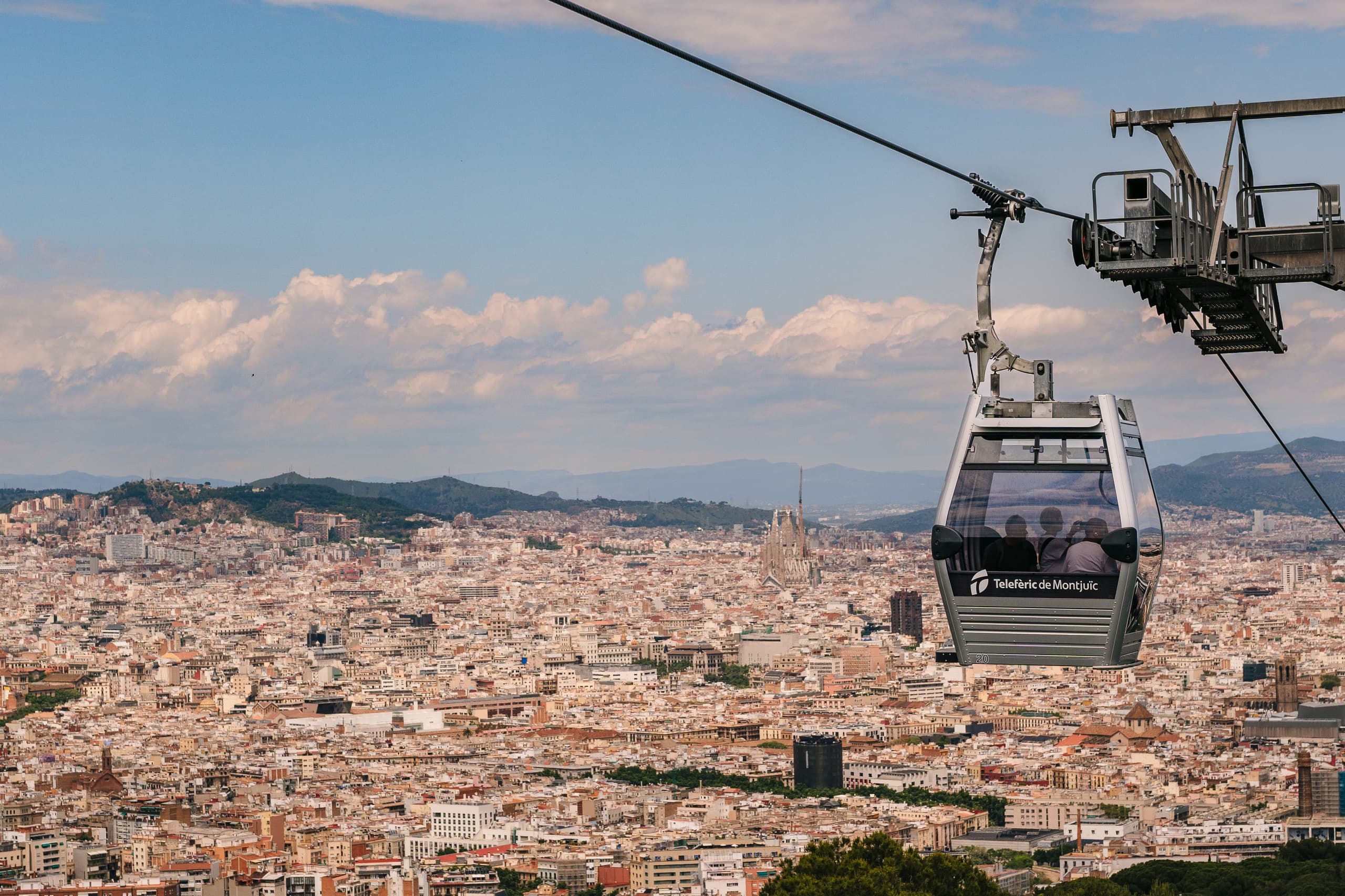 Barcelona 360º E-Bike, Cable Car & Walking