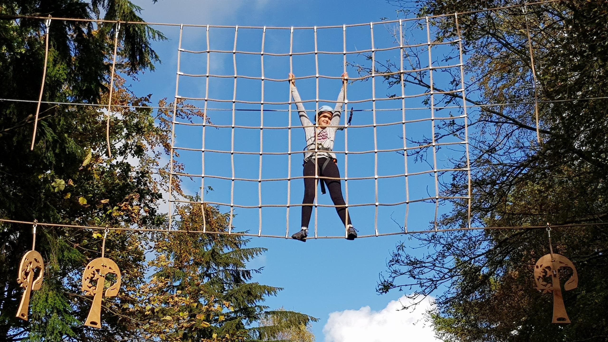 The Pioneer High Ropes Adventure!