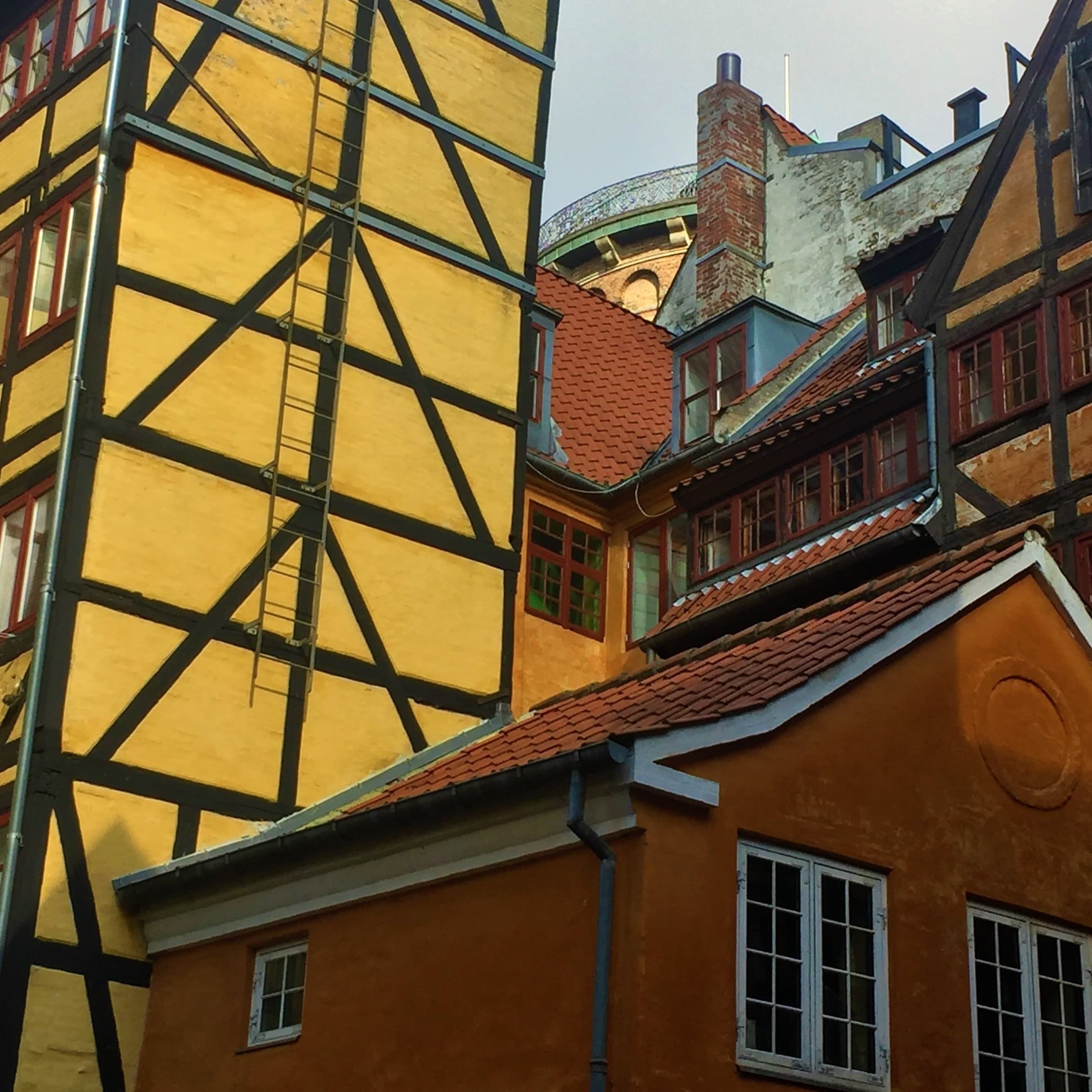 Court yards, squares, and parks of Copenhagen. - 3hrs. walking