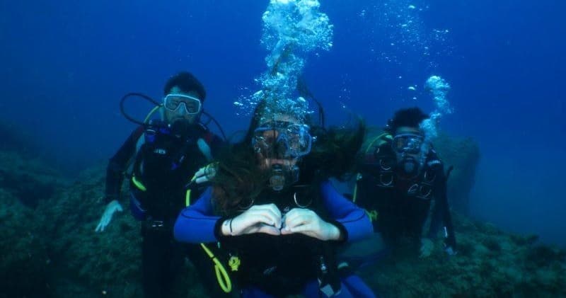 Diving in the Cinque Terre Marine Protected Area: The Sea Baptism