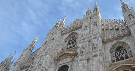 The Duomo or Cathedral of Milan