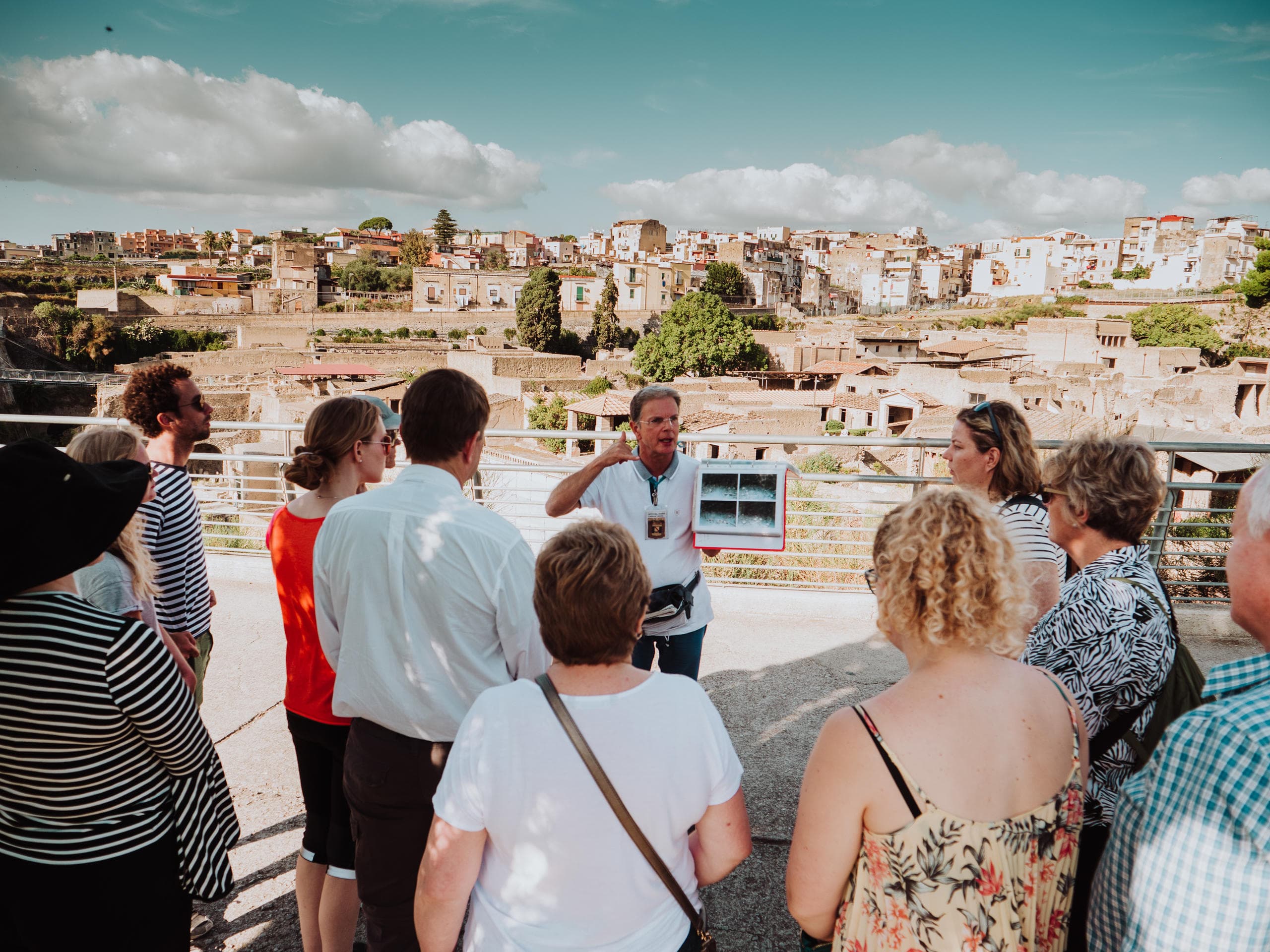 Pompeii and Herculaneum small group tour and  tickets included with transportation from Rome