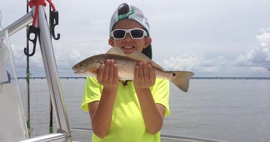 Kids Bay Fishing Trip