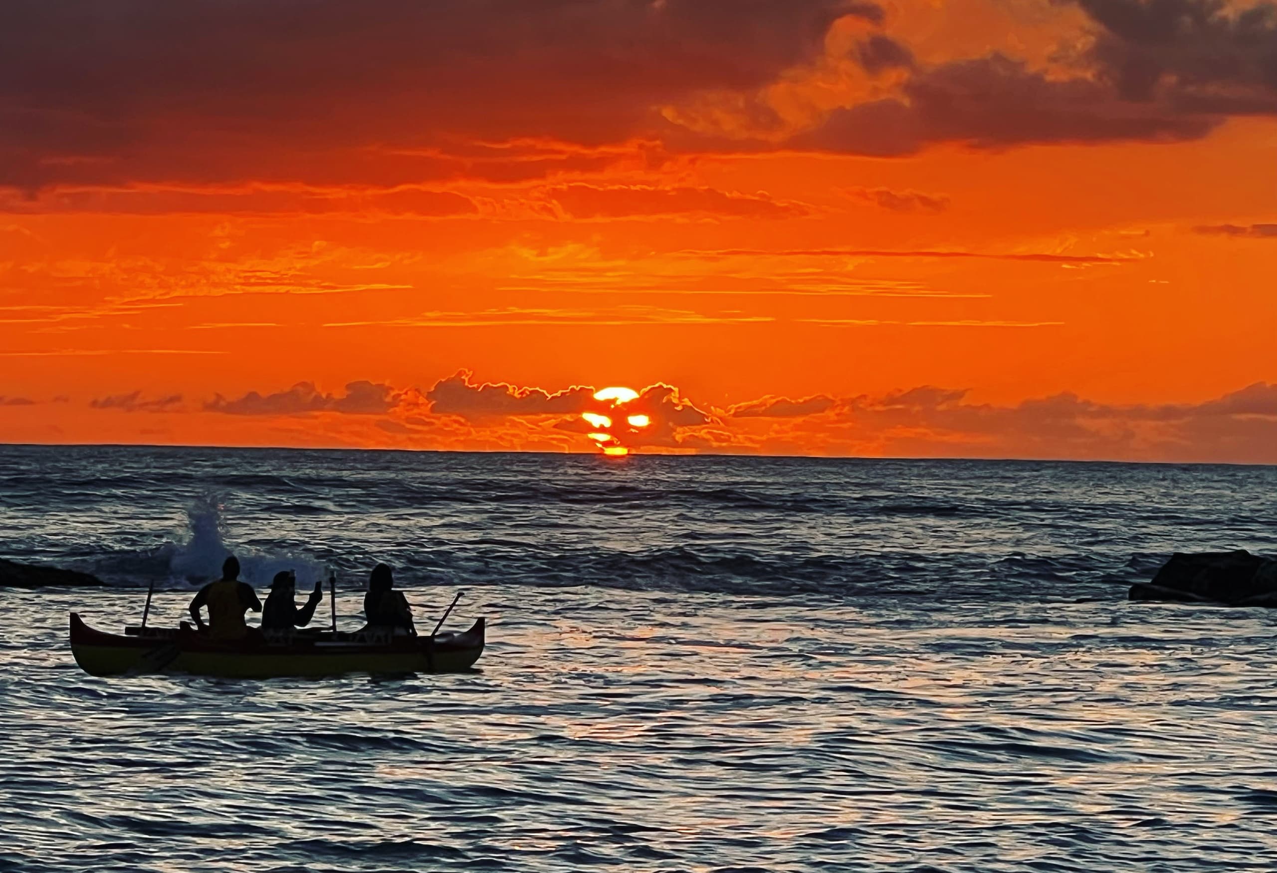 Traditional Canoe Ride (Honu)