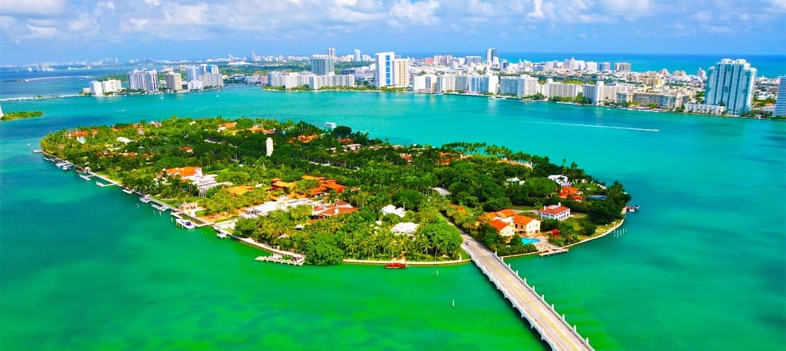 Star Island, Venetian, Monument Island, Hibiscus Island Tour