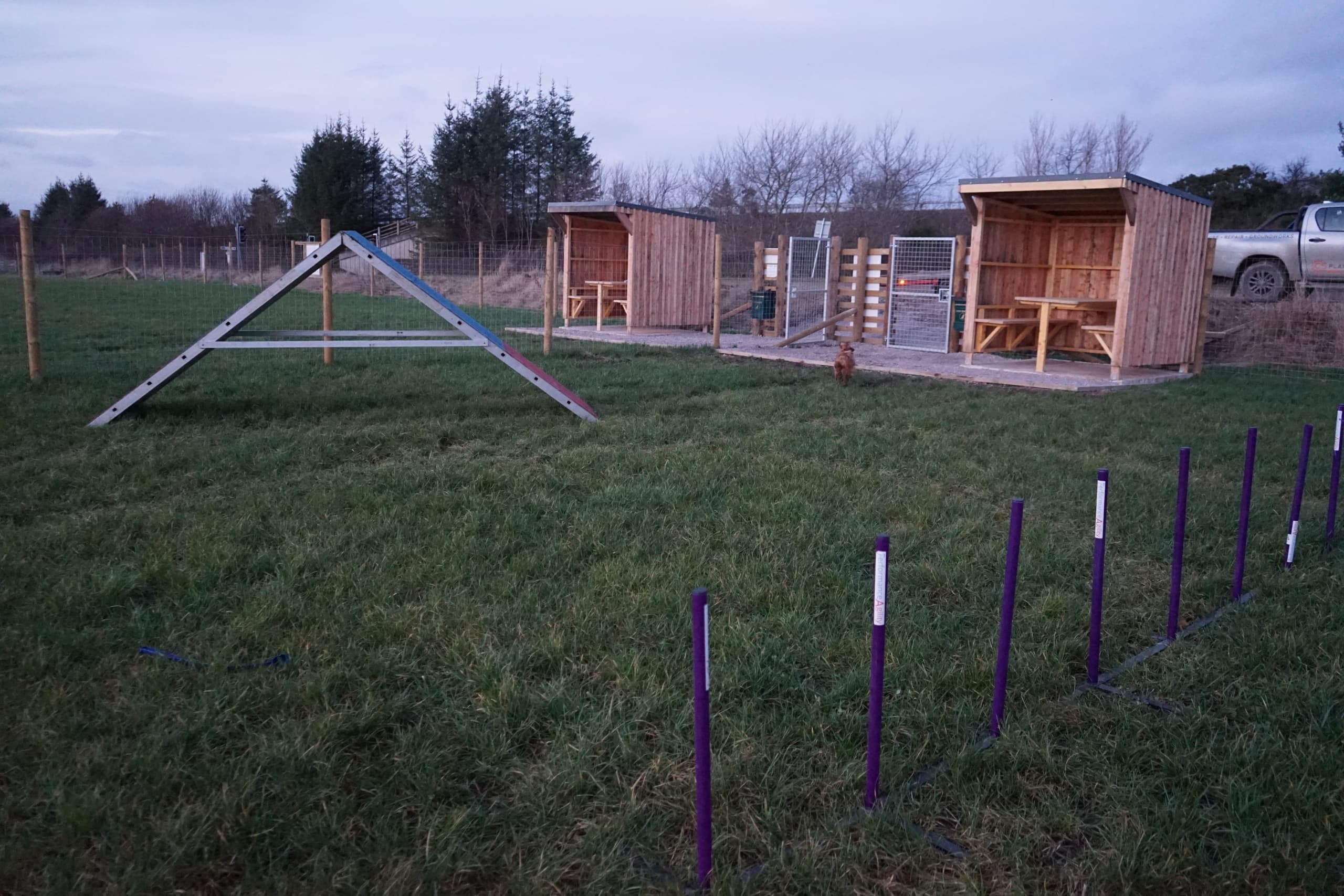 Blackburn Muddy Paws Agility Field