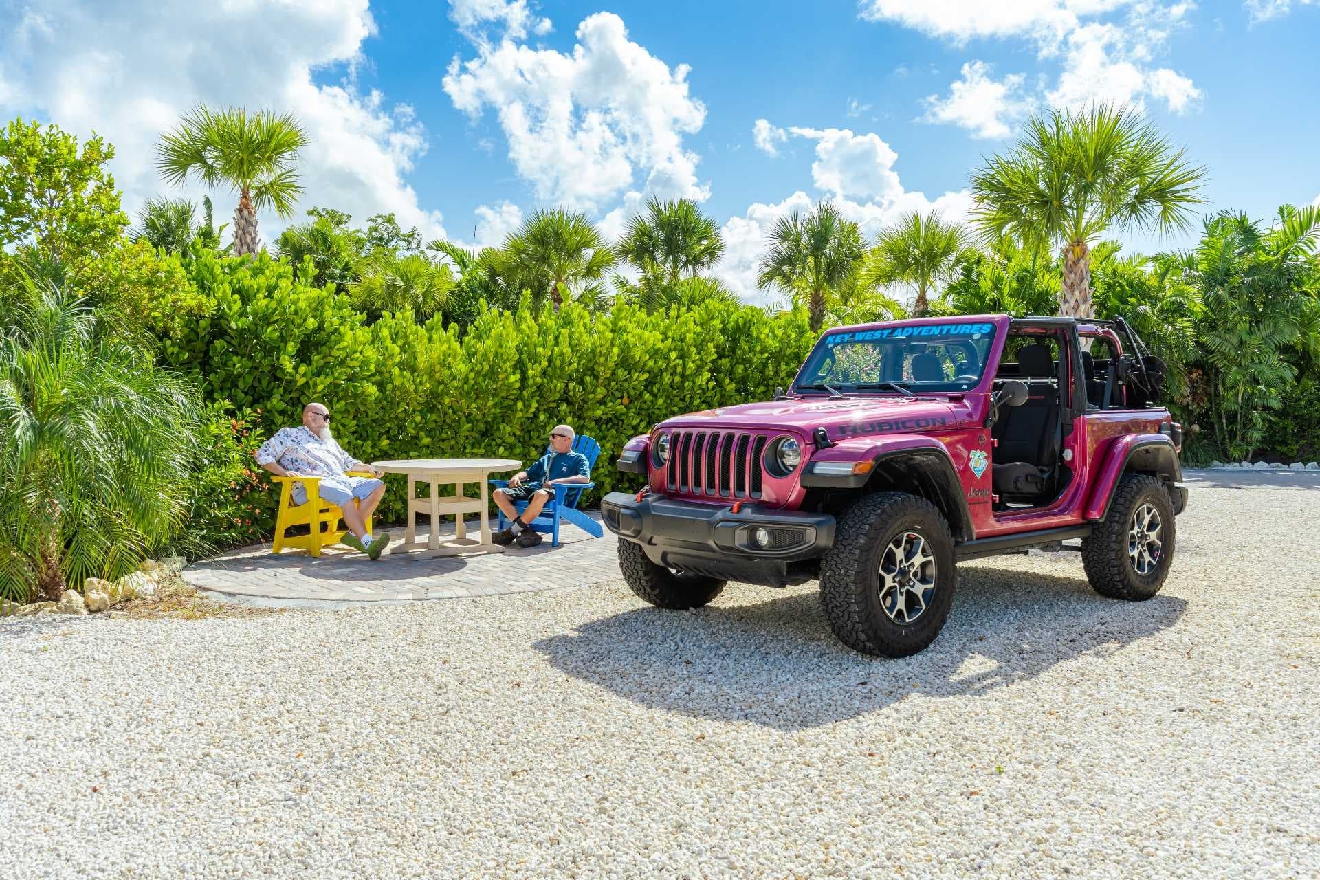 2 Door Jeep Rental - Key West