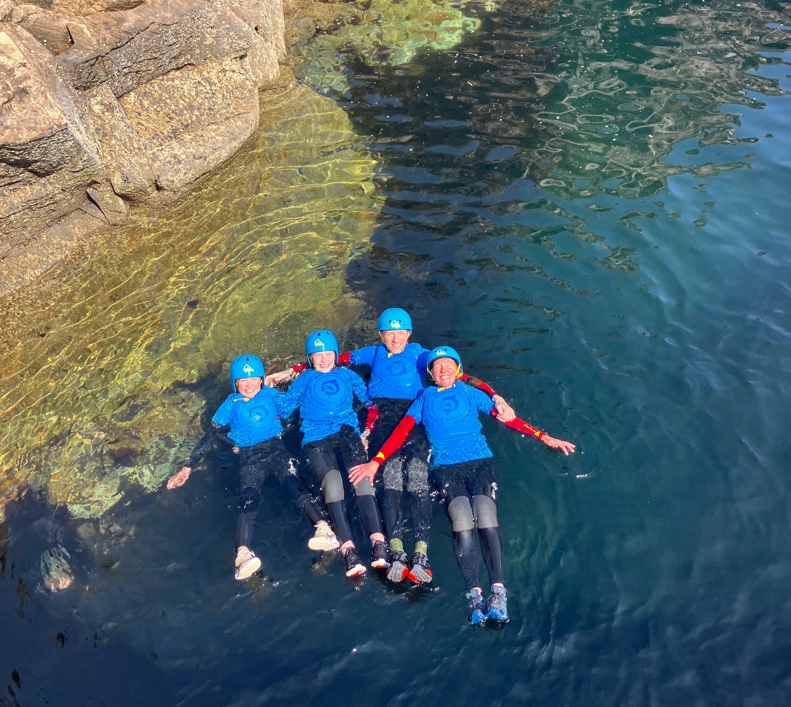Private Family Coasteer Adventure