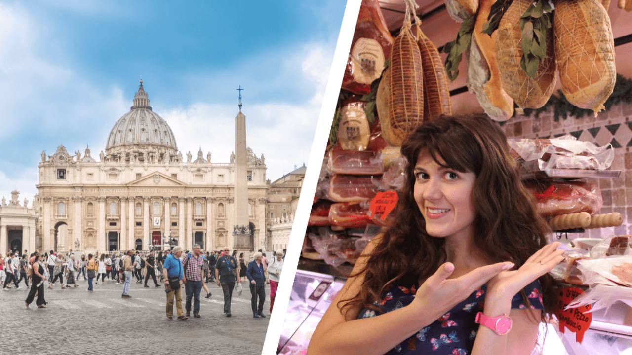 2-in-1 St. Peter's Dome Climb & Rome Street Food Walk