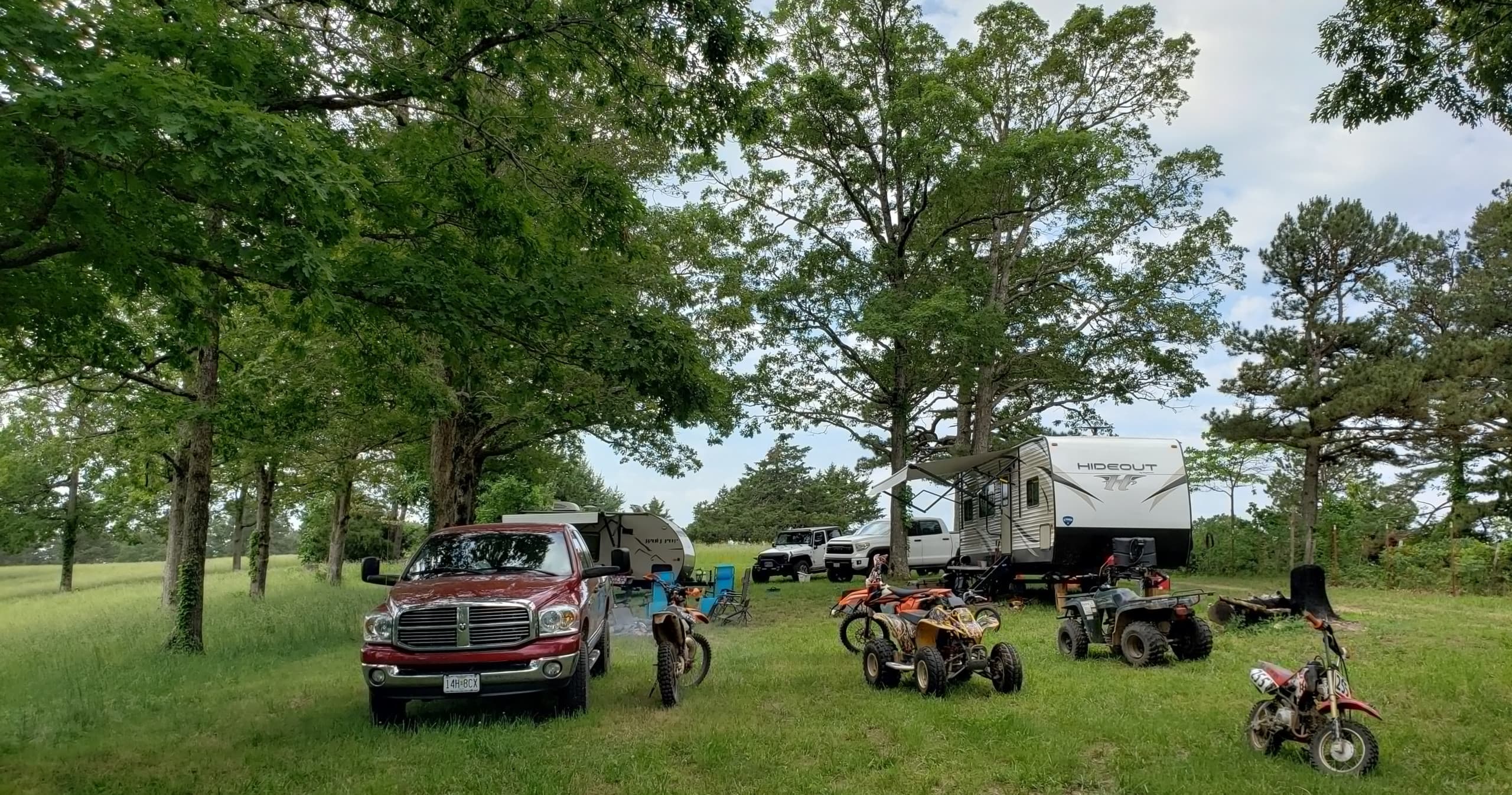 Moonstruck Pond Camp A" - RVs or Tents - Primitive Camping"